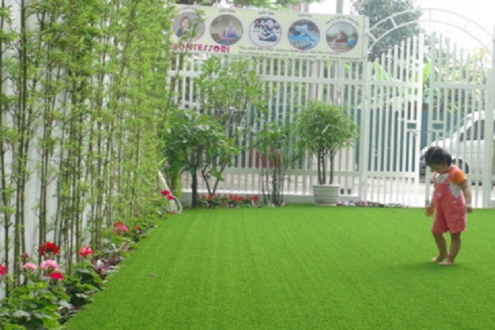 Chuyên cung cấp và thi công cỏ nhân tạo sân vườn